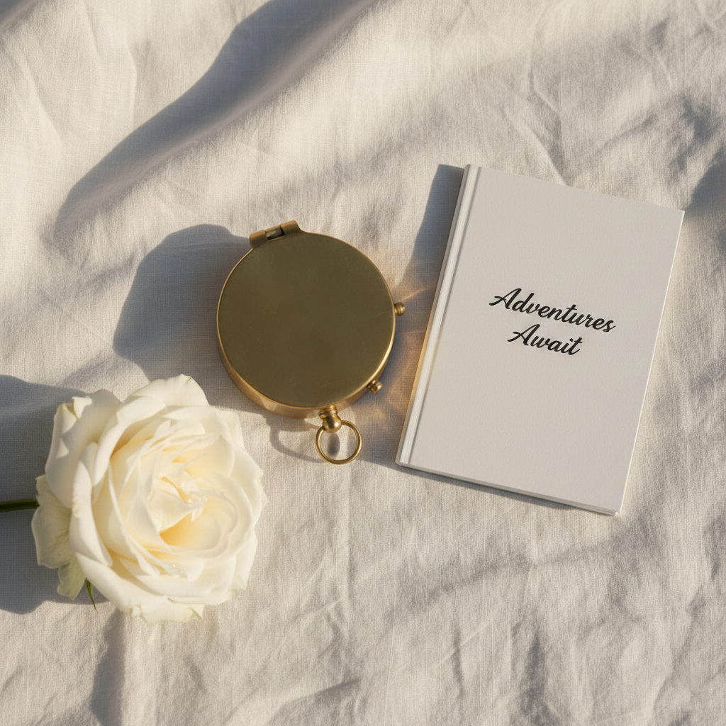 Personalised Engraved Brass Compass – Meaningful Keepsake Gift