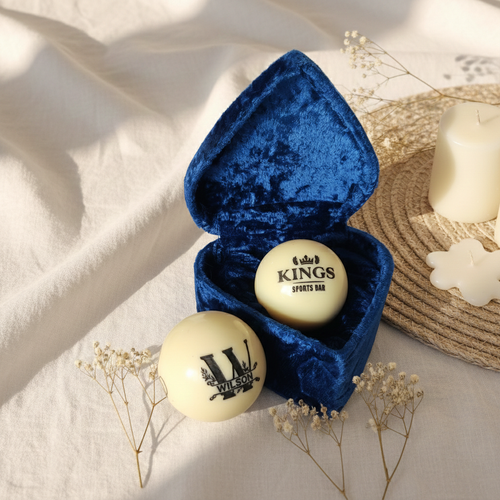 Personalized Cue Ball with Custom Name Engraving | Monogram Pool Ball Gift | Billiards Gift for Him